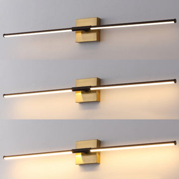 Makena Modern Minimalist Dimmable Integrated LED Metal Wall Sconce